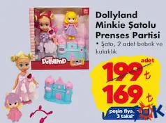 GOKİDY OYUNCAK DOLLYLAND MİNKİE ŞATOLU PRENSES PARTİSİ GOKİDY OYUNCAK DOLLYLAND MİNKİE ŞATOLU PRENSES PARTİSİ
